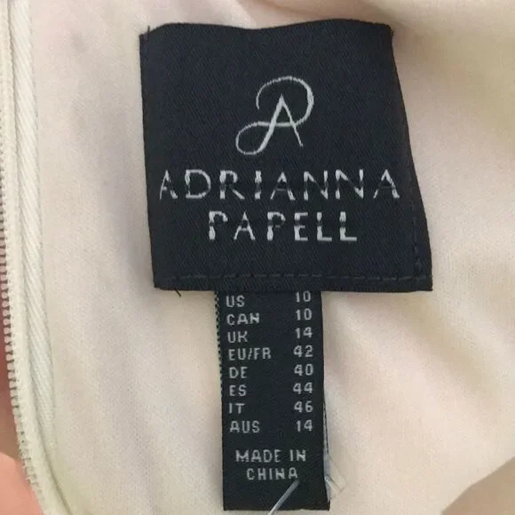 BHLDN Adrianna Papell Nadine Dress size 10 - Picture 15 of 16